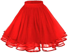 Load image into Gallery viewer, Three-Layer Ribbon Grenadine Soft Girl Skirt - # GIAA23710003
