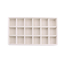 Load image into Gallery viewer, Velvet Jewelry Box Display Tray Drawer Storage Jewelry Holder For Ring Earrings Necklace Bracelet Soft Velvet Organizer Case Velvet Display Holder for Earrings Ring Bracelet Necklace
