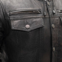 Load image into Gallery viewer, Vendetta Men's Motorcycle Leather Jacket
