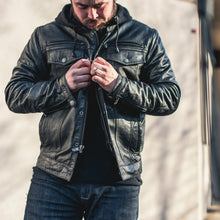 Load image into Gallery viewer, Vendetta Men's Motorcycle Leather Jacket
