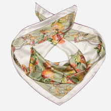 Load image into Gallery viewer, Melograno - Silk Foulard - Venetian Glass Green
