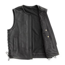 Load image into Gallery viewer, Venom Men's Motorcycle Leather Vest
