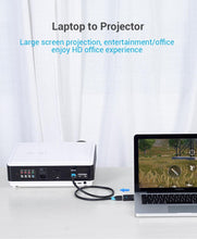 Load image into Gallery viewer, Vention DP To HDMI Adapter And 4K DP To HDMI Video Audio Converter for PC Laptop Projector Monitor
