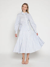 Load image into Gallery viewer, Vertical and Horizontal Striped Shirt

