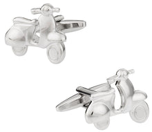 Load image into Gallery viewer, Vespa Scooter Cufflinks
