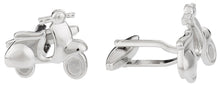 Load image into Gallery viewer, Vespa Scooter Cufflinks

