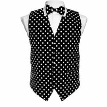 Load image into Gallery viewer, Vittorio Farina Polka Dot Vest Set
