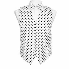 Load image into Gallery viewer, Vittorio Farina Polka Dot Vest Set
