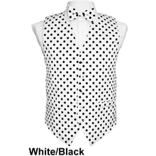 Load image into Gallery viewer, Vittorio Farina Polka Dot Vest Set
