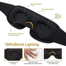 Load image into Gallery viewer, Vintage Blocking Light Sleeping Eye Mask Soft Padded Travel Shade Cover Cool Style Blindfold Eye Cover Sleep Mask Eye Patch For Men Women
