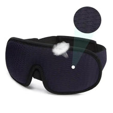 Load image into Gallery viewer, Vintage Blocking Light Sleeping Eye Mask Soft Padded Travel Shade Cover Cool Style Blindfold Eye Cover Sleep Mask Eye Patch For Men Women
