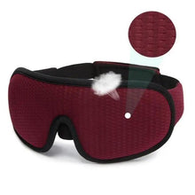 Load image into Gallery viewer, Vintage Blocking Light Sleeping Eye Mask Soft Padded Travel Shade Cover Cool Style Blindfold Eye Cover Sleep Mask Eye Patch For Men Women
