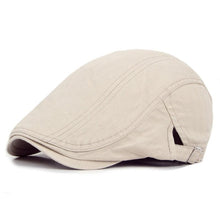 Load image into Gallery viewer, Vintage Men Beret Hats Classic Simple Winter Warm Caps Cotton Comfortable Autumn Beret Flat Hat Quality Durable Retro Men's Hat Unique Berets For Men Retro Cap
