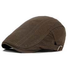 Load image into Gallery viewer, Vintage Men Beret Hats Classic Simple Winter Warm Caps Cotton Comfortable Autumn Beret Flat Hat Quality Durable Retro Men's Hat Unique Berets For Men Retro Cap
