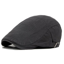 Load image into Gallery viewer, Vintage Men Beret Hats Classic Simple Winter Warm Caps Cotton Comfortable Autumn Beret Flat Hat Quality Durable Retro Men's Hat Unique Berets For Men Retro Cap

