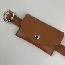 Load image into Gallery viewer, Vintage Simple PU Leather Fashion Belt Elegant Design Buckle Belt For Jeans Ladies Charming Dress Waist Belt
