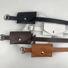 Load image into Gallery viewer, Vintage Simple PU Leather Fashion Belt Elegant Design Buckle Belt For Jeans Ladies Charming Dress Waist Belt
