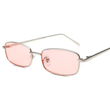 Load image into Gallery viewer, Vintage Slender Square Sunglasses Classic Small Frame New Square Shape  Sunglasses For Men In High-quality Metal Frame Sunglasses For Men New Vintage Sunglasses
