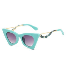 Load image into Gallery viewer, Vintage Square Cat Eye Sunglasses Women Retro Trendy Cat eye Sunglasses Classic Fashionable , Decent Personality &amp; Wind Sunglasses In Retro Box Trending  Street Style Sunglasses For Men &amp; Women
