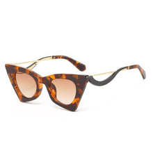 Load image into Gallery viewer, Vintage Square Cat Eye Sunglasses Women Retro Trendy Cat eye Sunglasses Classic Fashionable , Decent Personality &amp; Wind Sunglasses In Retro Box Trending  Street Style Sunglasses For Men &amp; Women

