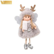 Load image into Gallery viewer, Christmas Tree Decor Snowflake Carpet White Christmas Tree Skirt Fur Skirt For Xmas Decorations Xmas Christmas Decorations For Home
