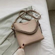 Load image into Gallery viewer, Vintage Style Fashionable Women's bucket bag Stone Pattern Shoulder Bag For Ladies Diagonal Female Bag
