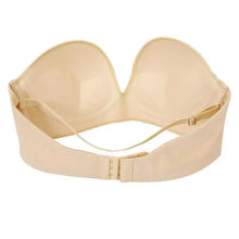 Load image into Gallery viewer, Vintage Style Front Closure Sexy Push Up Bra Women Invisible Bras Underwear Lingerie for Female Brassiere Strapless Seamless Bralette ABC Cup
