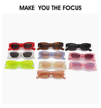 Load image into Gallery viewer, Vintage Style Retro Style Women Sunglasses New Irregular Glasses For Women  Eyewear For Women Sunglasses Women Men Vintage Square Glasses
