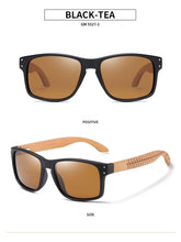 Load image into Gallery viewer, Vintage Wood Handmade Sunglasses Men Polarized Eyewear Outdoor Driving Sun Glasses Reading Glasses For Women Summer Eye Glasses Male Wooden Frame Glasses
