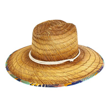 Load image into Gallery viewer, Peter Grimm Vivid - Rye Straw Lifeguard Hat
