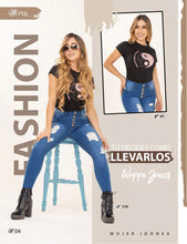 Load image into Gallery viewer, W-110 100%  Authentic Colombian Push Up Jeans
