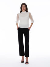 Load image into Gallery viewer, Waist Band Stretched Fitted Pants

