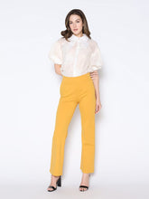 Load image into Gallery viewer, Waist Band Stretched Fitted Pants
