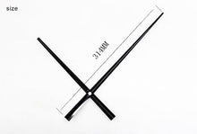 Load image into Gallery viewer, Wall Clock Pointer Clock Watch Kit Accessories 3D Clock Hands Wall Clock for Kitchen Office and Home Art Decor Quartz Clock Movement Mechanism Accessories  Needle Pointer Large Wall Clocks Quartz
