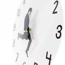 Load image into Gallery viewer, Wall Clock Silly Walk Wall Clock Comedy Creative Artwork Sweep Seconds Silent Funny Modern Silent Wall Watch Clock for Living Room Decor  Comedian Home Decor Novelty Wall Watch Funny Walking Silent Mute Clock
