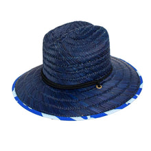 Load image into Gallery viewer, Peter Grimm Wallie- Childrens Straw Lifeguard Hat
