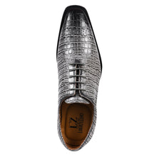 Load image into Gallery viewer, Walter Small Croco Leather Lace up Oxford Dress shoes
