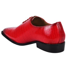 Load image into Gallery viewer, Walter Small Croco Leather Lace up Oxford Dress shoes
