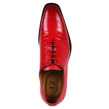 Load image into Gallery viewer, Walter Small Croco Leather Lace up Oxford Dress shoes

