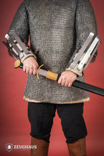 Load image into Gallery viewer, Viking Bracers 1,6mm Polished
