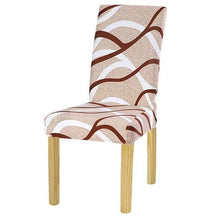 Load image into Gallery viewer, Washable Anti-dust Seat Slipcover Chair Cover Stretch Spandex Chair Covers Elastic Multifunctional Dining Furniture Seat Cover Home Decor For Dining Room  Washable Spandex Kitchen Chair Covers for Dining Room Christmas Decoration

