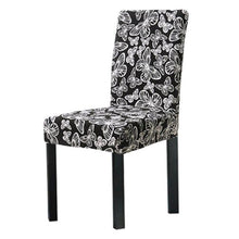 Load image into Gallery viewer, Washable Anti-dust Seat Slipcover Chair Cover Stretch Spandex Chair Covers Elastic Multifunctional Dining Furniture Seat Cover Home Decor For Dining Room  Washable Spandex Kitchen Chair Covers for Dining Room Christmas Decoration
