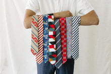 Load image into Gallery viewer, Scarlet Stripe Men's Tie
