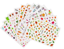 Load image into Gallery viewer, Water Decal Nail Art Decorations Nail Sticker Tattoo Full Cover Beauty Decals Manicure Supplies Accessories  Women Kids Girls Manicure Decoration Nail Art Supplies 3D Self-Adhesive Nail Decals Designer Nail Stickers for Acrylic Nails
