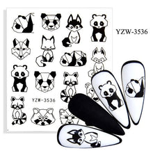 Load image into Gallery viewer, Water Decal Nail Art Decorations Nail Sticker Tattoo Full Cover Beauty Decals Manicure Supplies Accessories  Women Kids Girls Manicure Decoration Nail Art Supplies 3D Self-Adhesive Nail Decals Designer Nail Stickers for Acrylic Nails
