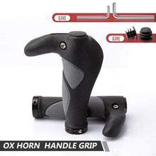 Load image into Gallery viewer, Waterproof Road Bike Horn Handlebar Cover Anti-Slip Handle Bar Grip Bicycle Accessories Mountain Bike Silicone Handlebar Grips Ergonomic Desgin With Bilaterally Locking Ring Non-Slip For Standard Bike
