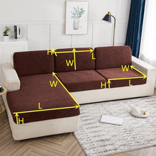 Load image into Gallery viewer, Waterproof Seaters Cushion Sofa Seat Cover And Anti dust Tight Wrap Protector Plus for Living room Reversible Sofa Cover Water Resistant Couch Cover Furniture Protector
