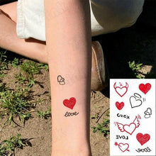 Load image into Gallery viewer, Waterproof Temporary Tattoo Lavender Stickers Butterfly Flower Luxury Small Tattoo For Body Arm
