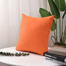 Load image into Gallery viewer, Waterproof Throw Pillow Covers Solid Nordic Cushion Cover Decorative Outdoor Solid Throw Pillow Covers Linen Garden Farmhouse Cushion Cases Home Decor Pillow Case For Couch Bed Balcony
