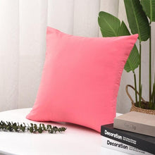 Load image into Gallery viewer, Waterproof Throw Pillow Covers Solid Nordic Cushion Cover Decorative Outdoor Solid Throw Pillow Covers Linen Garden Farmhouse Cushion Cases Home Decor Pillow Case For Couch Bed Balcony
